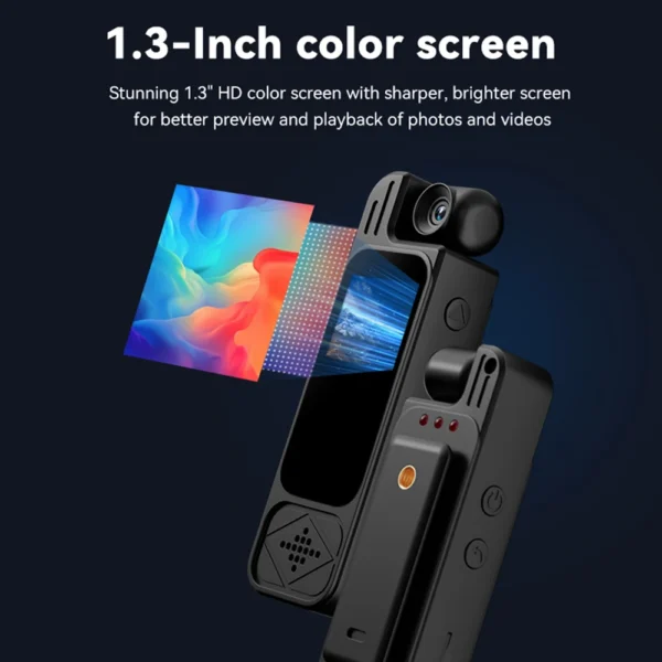 HD 2K Camera HD 2K Camera Portable Digital Video Recorder Infrared Night Vision DV Miniature Camcorde Motion Detection Camera - Image 5