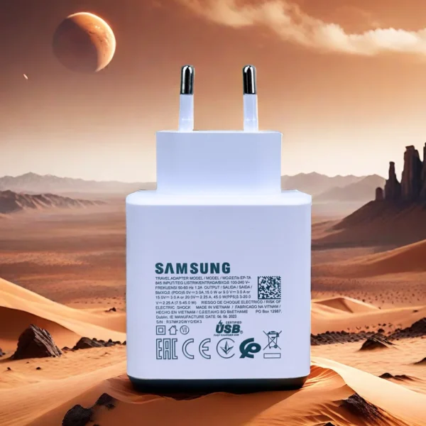 Original Samsung Charger 45W Super Fast Charge EU CERTIFIED Adapter For Galaxy Z Fold 5 4 3 Flip 5 4 3 S23 S24 Ultra S20 S22 S21 - Image 2