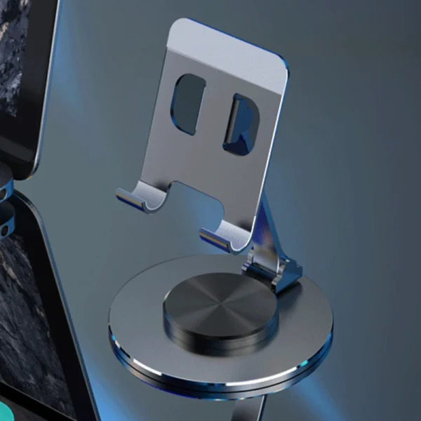 360° Rotate Metal Desk Mobile Phone Holder Stand For iPhone Xiaomi iPad Adjustable Desktop Tablet Table Cell Phone Stand - Image 7