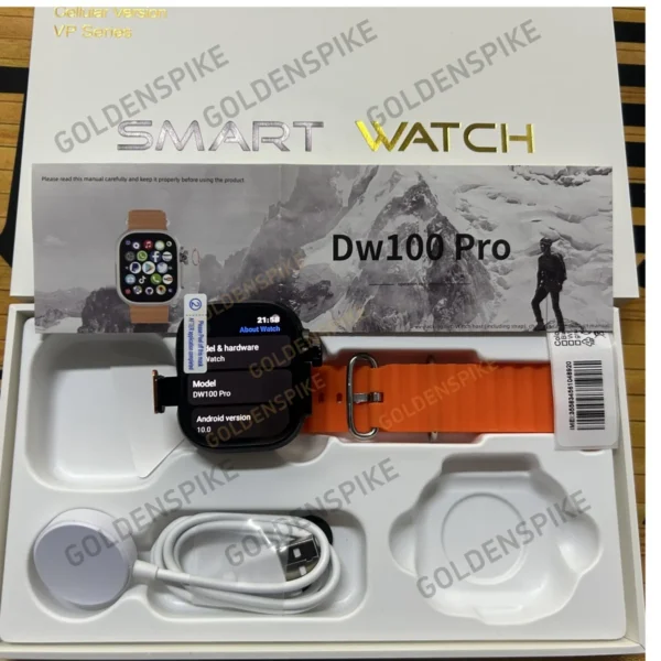 DW100 Pro Smartwatch Fingerprint Unlock control Smart Watch 256GB Storage ROM Free Download App WIFI GPS WIFI 2.29inch Amoled - Image 7
