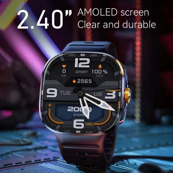M99 Smartwatch With 190° Rotating Camera GPS Position WIFI Compass App Download Android 10.0 2.4inch Larger Screen Smart Watches - Image 2