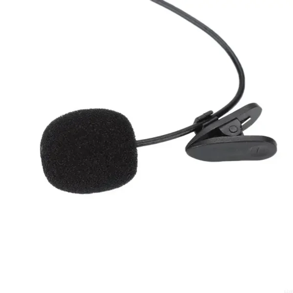 2025 New 3.5mm Lavalier Microphone Hands-Free Mini Collar Clip Mic for PC Laptop,for YouTube Video Video - Image 3