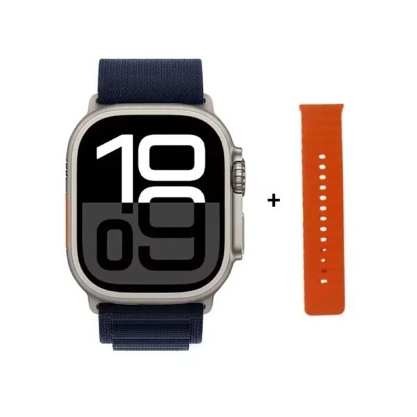 Original HK10 Ultra 3 MAX Smart Watch 4GB ROM AI ROBOT Network Sharing AMOLED NFC Compass GPS Smartwatch for ISO Android - Image 15
