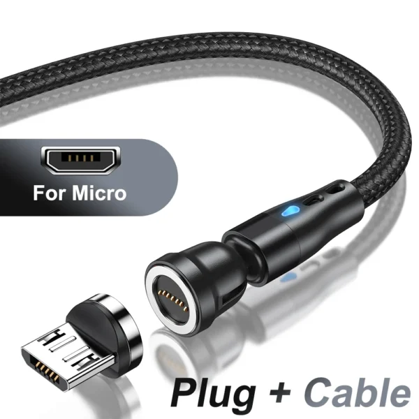 AUFU 5A Magnetic Fast Charging Cable USB Type C Cable For iPhone 15 Samsung Huawei Xiaomi Magnet Charger Wire Cord USB Cable 2M - Image 10