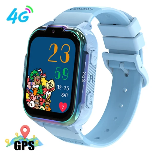 2025 NEW For Xiaomi GPS Children's Smart Watch 4G Track Video Call Camera SOS Waterproof Display Location LBS Tracker SmartWatch - Image 8