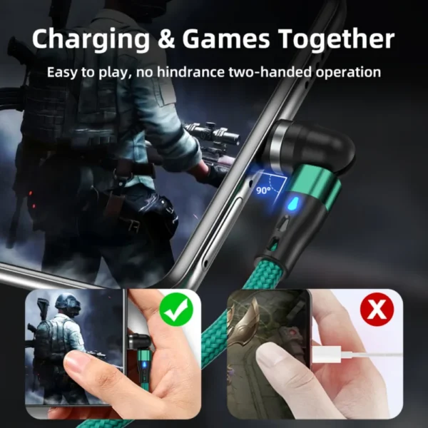 AUFU 5A Magnetic Fast Charging Cable USB Type C Cable For iPhone 15 Samsung Huawei Xiaomi Magnet Charger Wire Cord USB Cable 2M - Image 4