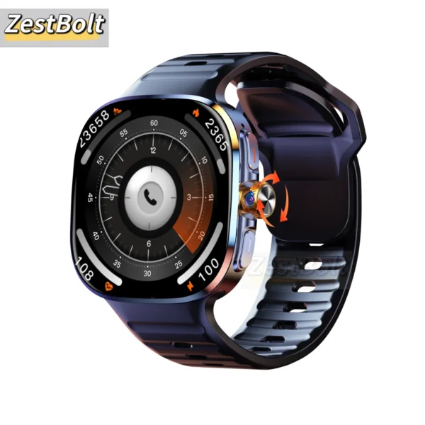 M99 Smartwatch With 190° Rotating Camera GPS Position WIFI Compass App Download Android 10.0 2.4inch Larger Screen Smart Watches - Image 8