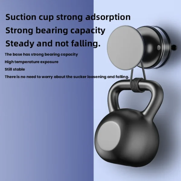 Vacuum Suction Cup Mobile Phone Holder Desktop Vacuum Adsorption Magnetic Holder Rotating Lazy Mobile Phone Support Stand - Image 4