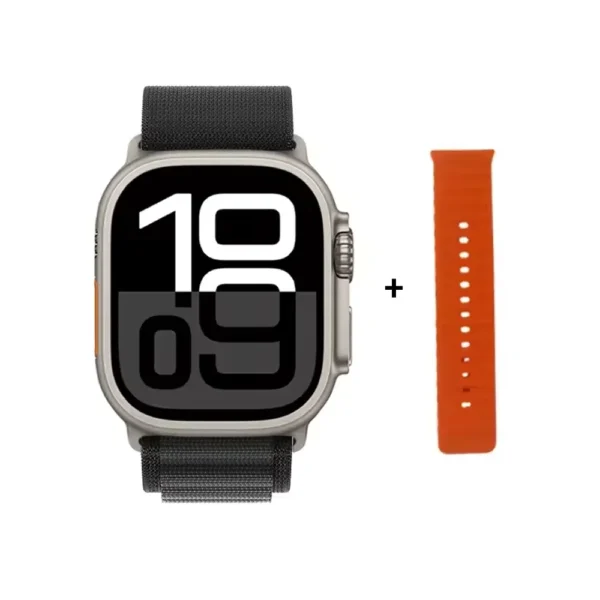 Original HK10 Ultra 3 MAX Smart Watch 4GB ROM AI ROBOT Network Sharing AMOLED NFC Compass GPS Smartwatch for ISO Android - Image 13