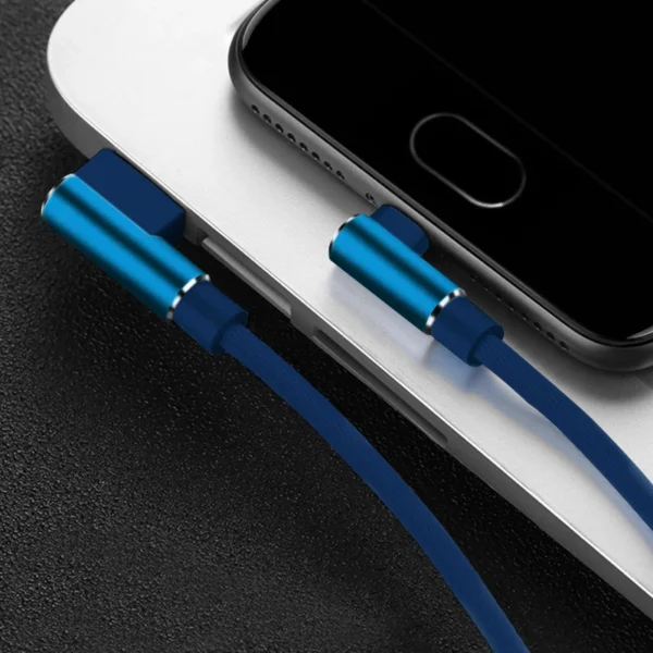 USB Type A To C Cable For Samsung S9 S10 S20 Plus Xiaomi mi Redmi Note 8 9 10 Phone USBC Data Charger Cord 90 Degree Right angle - Image 11