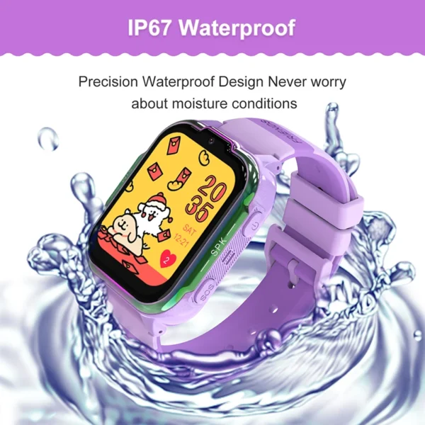 2025 NEW For Xiaomi GPS Children's Smart Watch 4G Track Video Call Camera SOS Waterproof Display Location LBS Tracker SmartWatch - Image 6