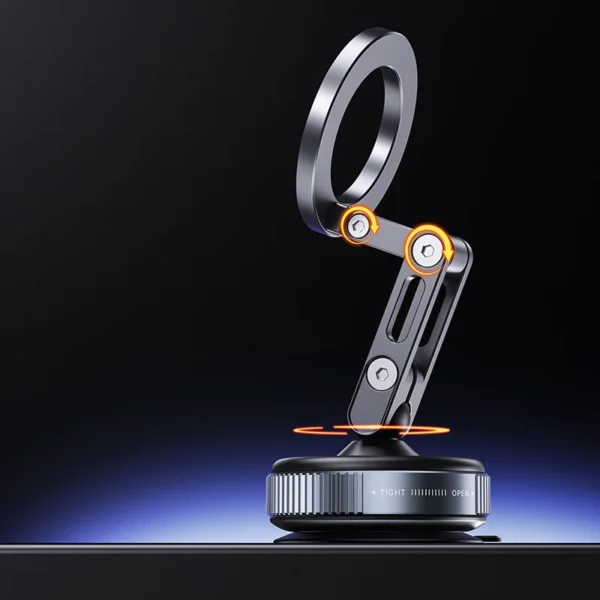 New Car Magnetic Mobile Phone Holder 360 Degree Rotation, Vacuum Adsorption, No Need To Charge, Suitable for Car Navigation - Image 3