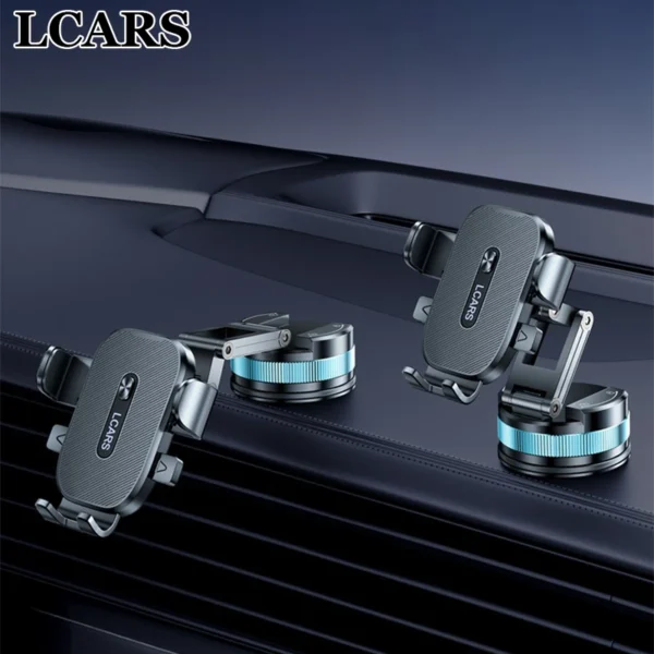 New Car Mobile Phone Stand Multi Angle Swivel Dashboard Suction Mount Compatible with Most Smartphones Car Accessories - Image 3