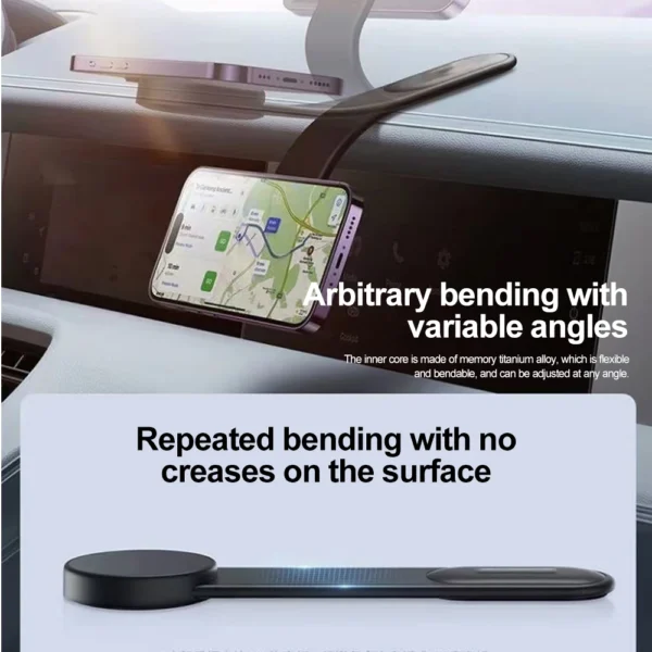Magnetic Car Phone Holder Support Clip Mount Holder Magsafe Holder Universal For iPhone Car Phone Stand Universal Mobile phone - Image 4