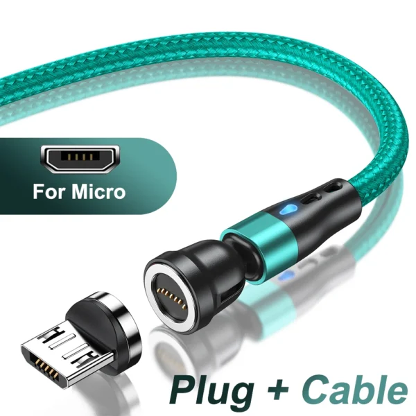 AUFU 5A Magnetic Fast Charging Cable USB Type C Cable For iPhone 15 Samsung Huawei Xiaomi Magnet Charger Wire Cord USB Cable 2M - Image 11