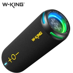 W-KING D320 Portable Speaker 40W, IP67 Waterproof, APP Control, High-Quality Audio, TF/AUX, Dynamic Lights for Party, Outdoor