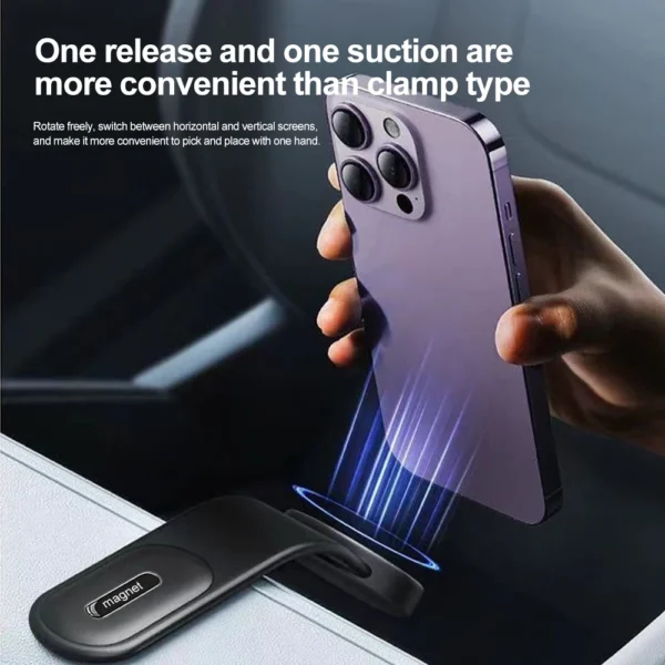 Magnetic Car Phone Holder Support Clip Mount Holder Magsafe Holder Universal For iPhone Car Phone Stand Universal Mobile phone - Image 6