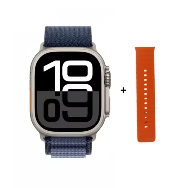 Original HK10 Ultra 3 MAX Smart Watch 4GB ROM AI ROBOT Network Sharing AMOLED NFC Compass GPS Smartwatch for ISO Android - Image 9