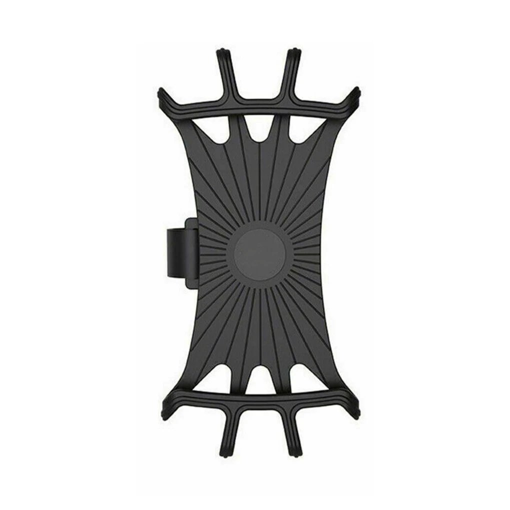 Silicone Mobile Phone Holder Bicycle Motorcycle Stand 360° Rotatable Riding Cycling Bicycle Bike Smart Phone GPS Support Bracket - Image 9