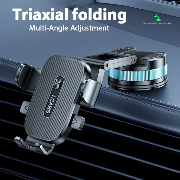 New Car Mobile Phone Stand Multi Angle Swivel Dashboard Suction Mount Compatible with Most Smartphones Car Accessories - Image 2