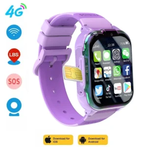 2025 NEW For Xiaomi GPS Children's Smart Watch 4G Track Video Call Camera SOS Waterproof Display Location LBS Tracker SmartWatch
