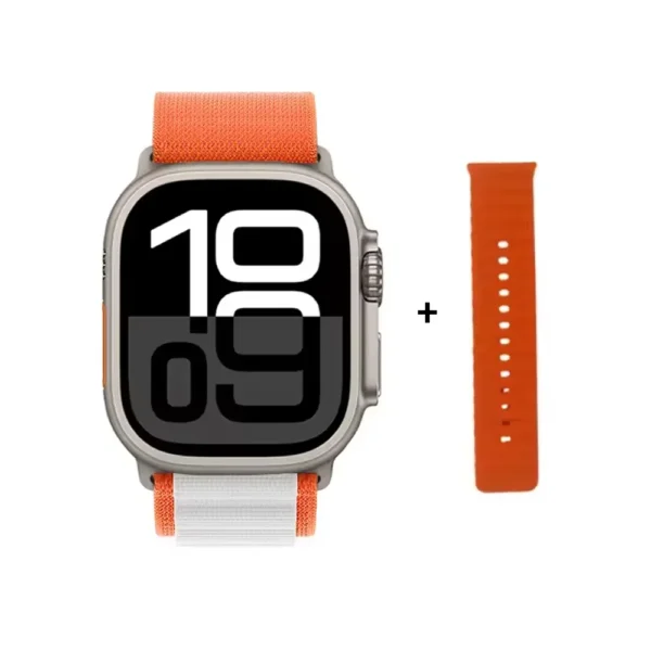 Original HK10 Ultra 3 MAX Smart Watch 4GB ROM AI ROBOT Network Sharing AMOLED NFC Compass GPS Smartwatch for ISO Android - Image 7