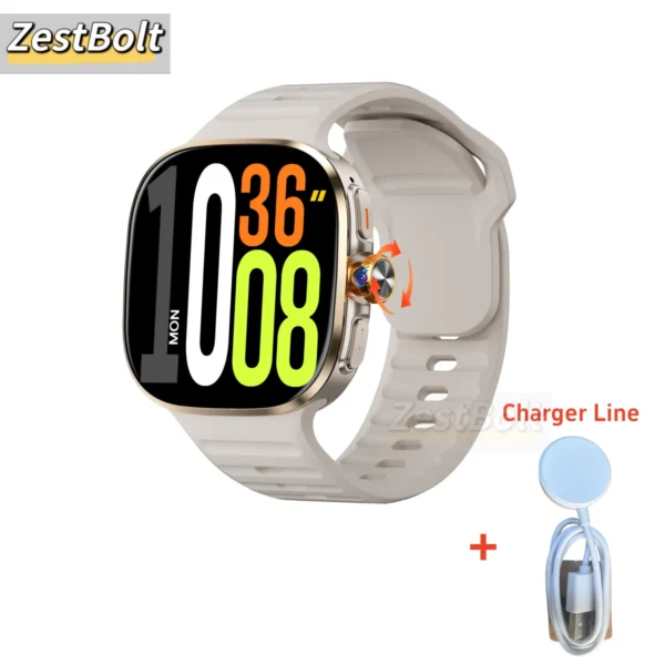 M99 Smartwatch With 190° Rotating Camera GPS Position WIFI Compass App Download Android 10.0 2.4inch Larger Screen Smart Watches - Image 9