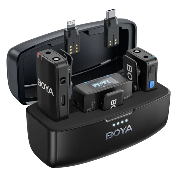 BOYA BOYAMIC Professional Wireless Lavalier Lapel Microphone for iPhone Android Camera Youtube Streaming Record Interview Vlogs - Image 7