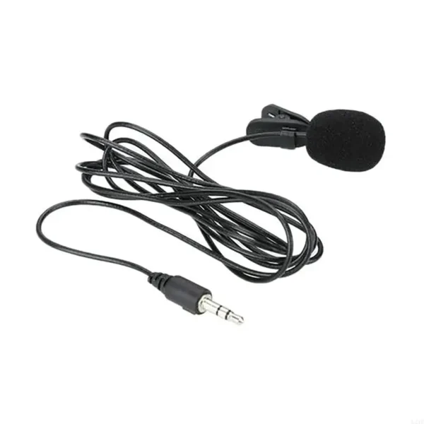 2025 New 3.5mm Lavalier Microphone Hands-Free Mini Collar Clip Mic for PC Laptop,for YouTube Video Video