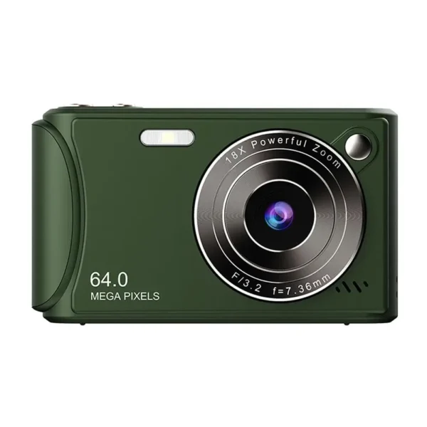 2025 New 4K Digital Camera Retro CCD Portable Card Camera Entry-level Camera Dual Camera Flash 96 Million Pixels Auto Focus - Image 8