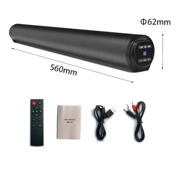 Super Powerful Sound Bar Portable Wireless Bluetooth Speaker Surround Stereo Home TV Sound Box Subwoofer FM Radio caixa de som - Image 8