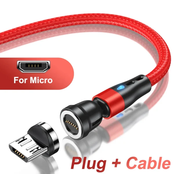 AUFU 5A Magnetic Fast Charging Cable USB Type C Cable For iPhone 15 Samsung Huawei Xiaomi Magnet Charger Wire Cord USB Cable 2M - Image 9