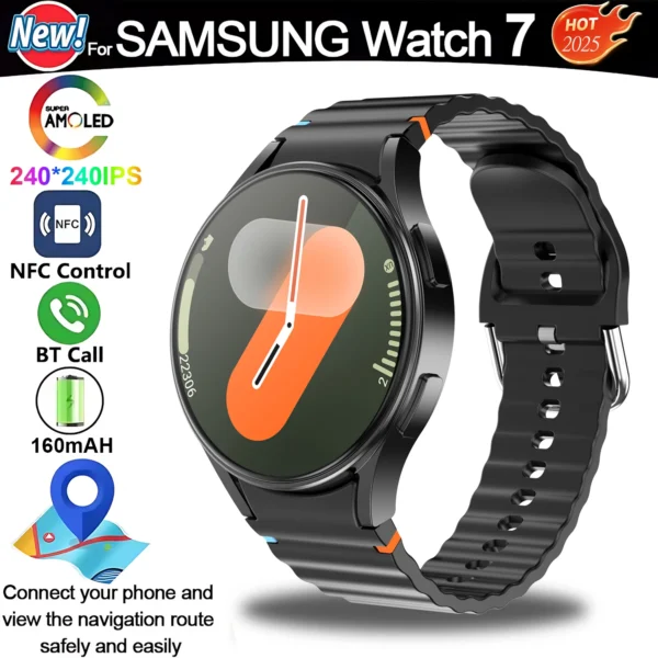 2025 For Galaxy Watch7 Classic Smartwatch Men GPS Sports Fitness Women's Health Waterproof Smart Watch With Buds 3 Pro Bluetooth - Image 11