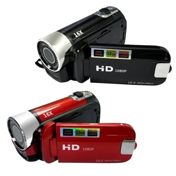 1080P Full HD Digital Camera 270° Rotation DV Video Recorder 2.7inch Touch Screen Digital Camcorder 16X Digital Zoom CMOS Sensor - Image 5