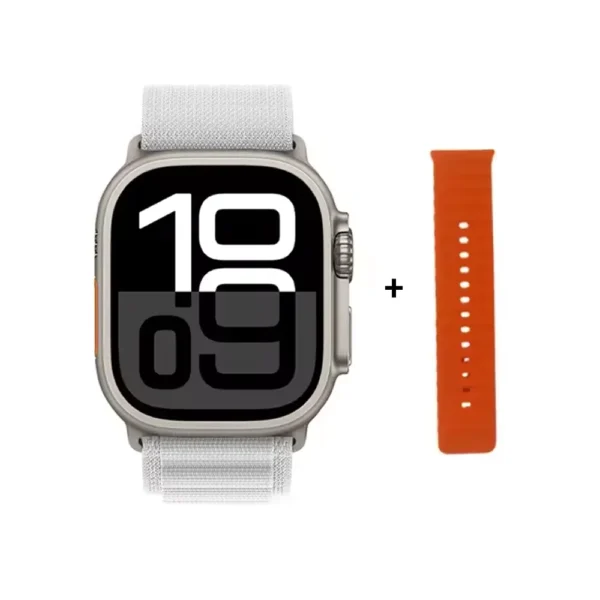 Original HK10 Ultra 3 MAX Smart Watch 4GB ROM AI ROBOT Network Sharing AMOLED NFC Compass GPS Smartwatch for ISO Android - Image 11