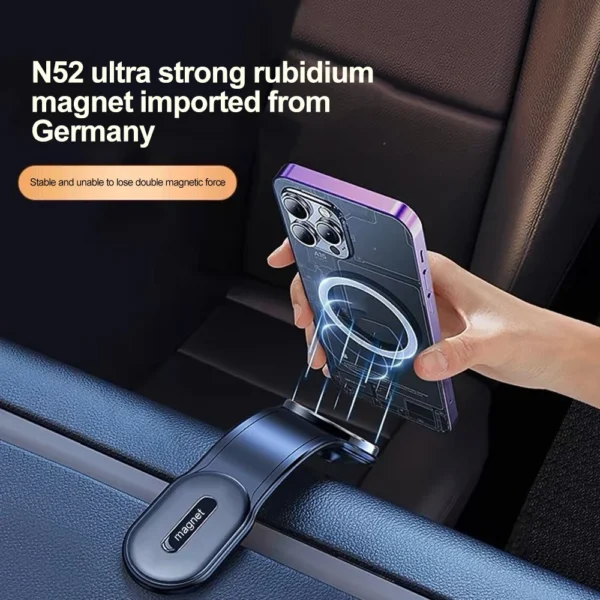 Magnetic Car Phone Holder Support Clip Mount Holder Magsafe Holder Universal For iPhone Car Phone Stand Universal Mobile phone - Image 3