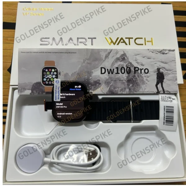 DW100 Pro Smartwatch Fingerprint Unlock control Smart Watch 256GB Storage ROM Free Download App WIFI GPS WIFI 2.29inch Amoled - Image 9
