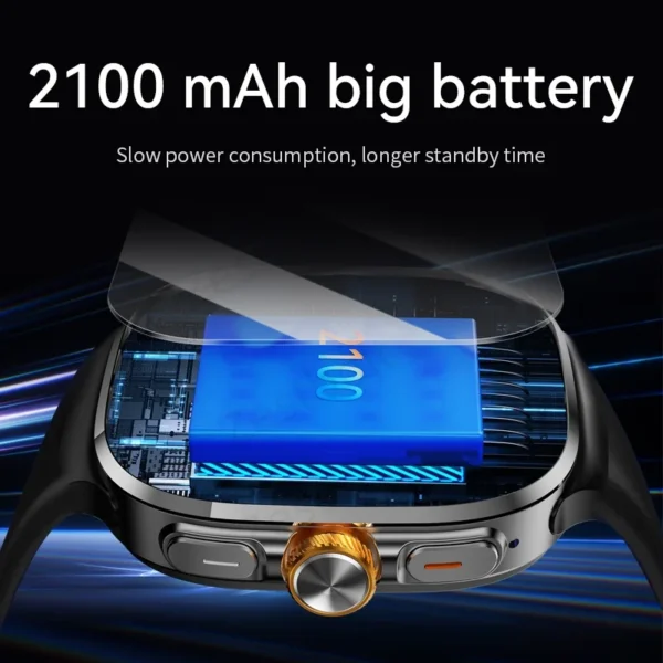 M99 Smartwatch With 190° Rotating Camera GPS Position WIFI Compass App Download Android 10.0 2.4inch Larger Screen Smart Watches - Image 6
